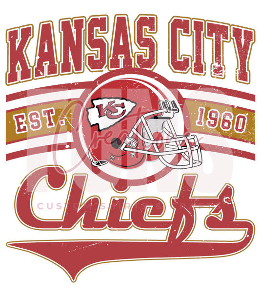 Kansas City Chiefs DTF Transfer