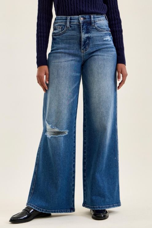 Judy Blue HW T.C. Retro Wide