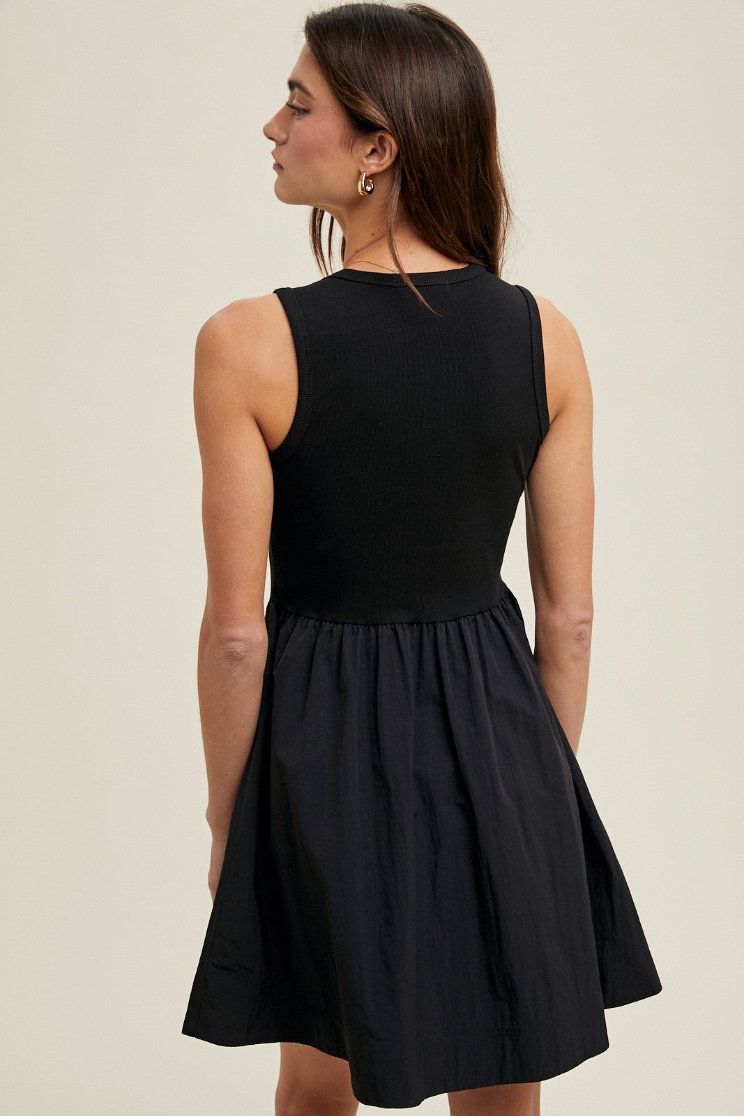 BLACK MINI DRESS
