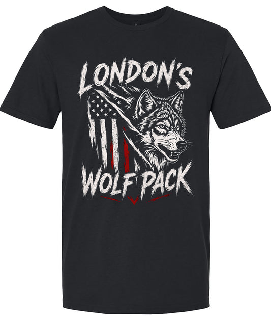 London's Wolf Pack Shirts & Donations