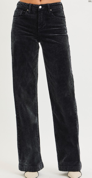 Risen HR Wide Leg Corduroy