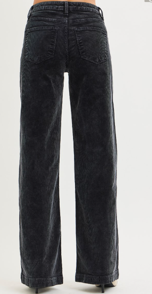 Risen HR Wide Leg Corduroy