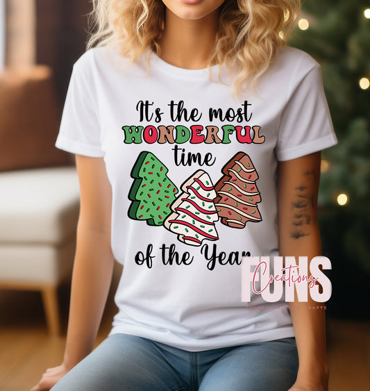 Most Wonderful Time Tree Cakes