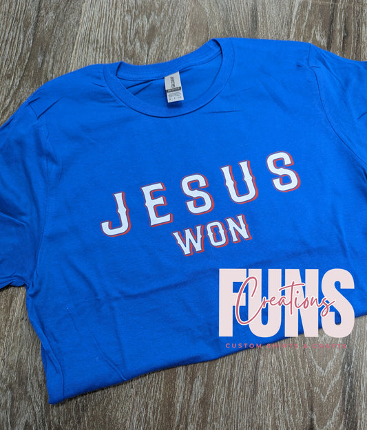 Jesus Won (ft. on Corey Seagar)