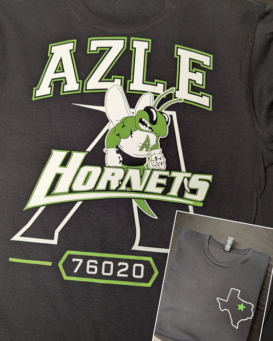 Azle A Logo Back - Texas Pocket
