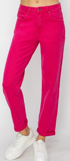 Pink Risen HR Ankle BF Cuff