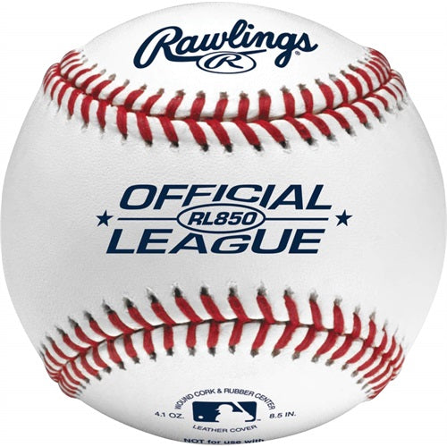 Rawlings Official League Leather Baseball 8.5in