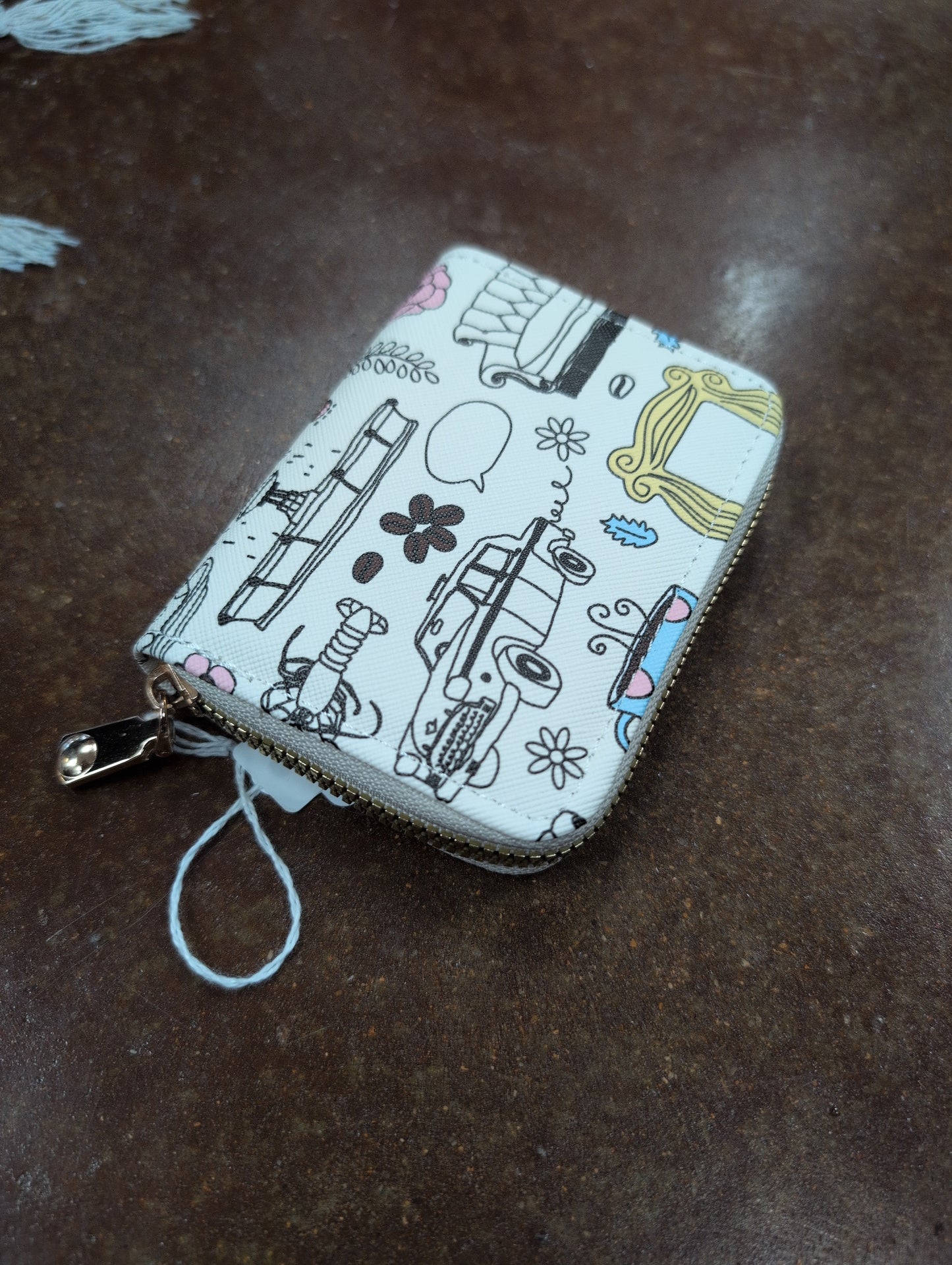 Single Zip Friends Wallet