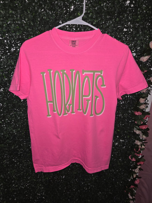 CC Neon Pink Hornets Tee