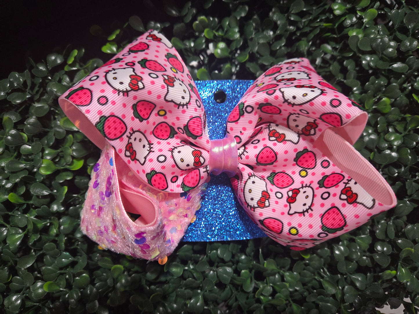 Kitty/Strawberry Bow