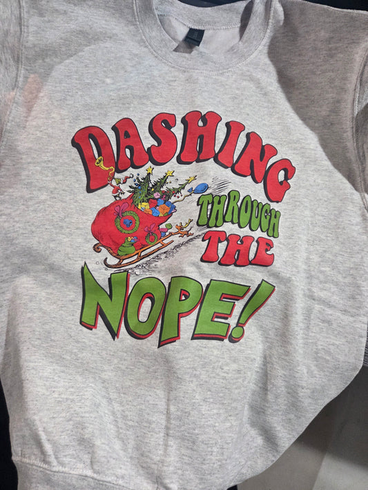 Dashing Through Sweater