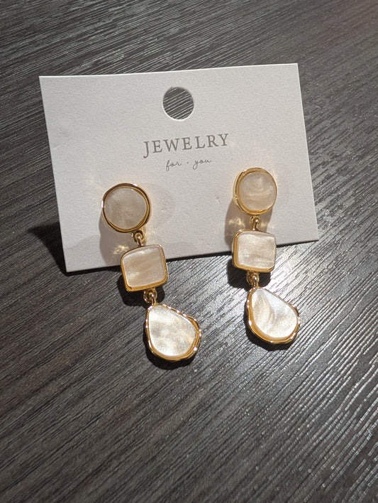 3 Tier Pearl Dangle