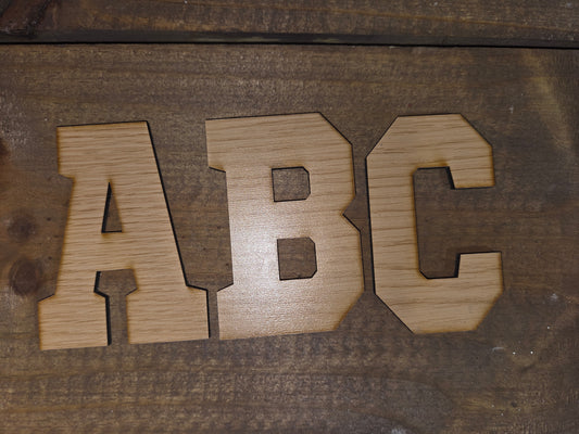 Wood Letters