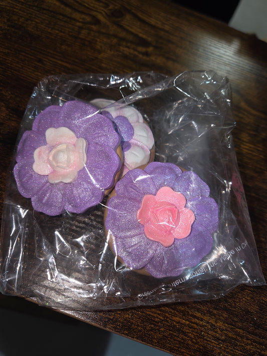 Flower Cookies Set