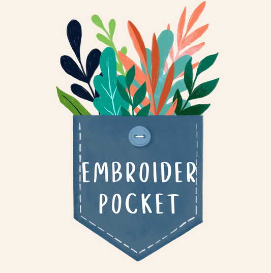 Embroidery Pocket/Hat