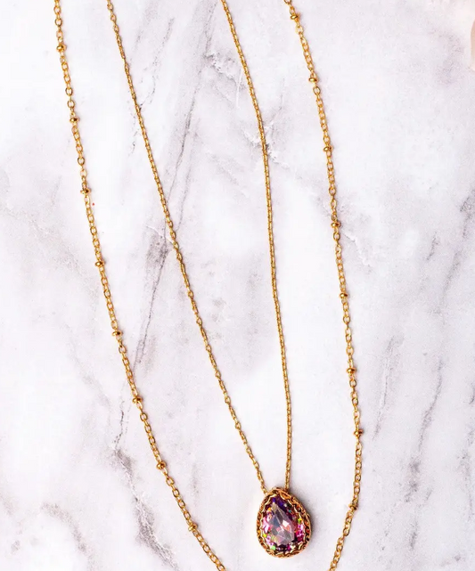 Bluebonnets in April Necklace