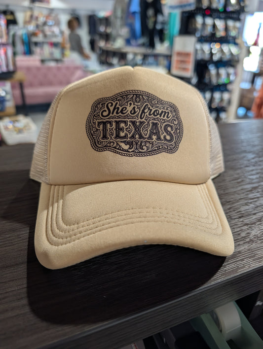 She's From Texas Hat