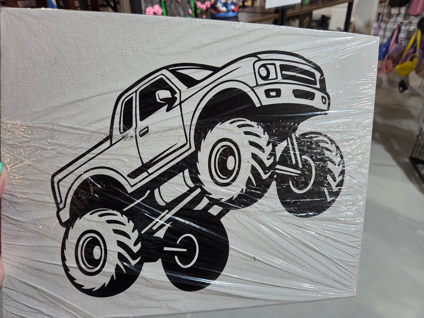 Monster Truck Canvas