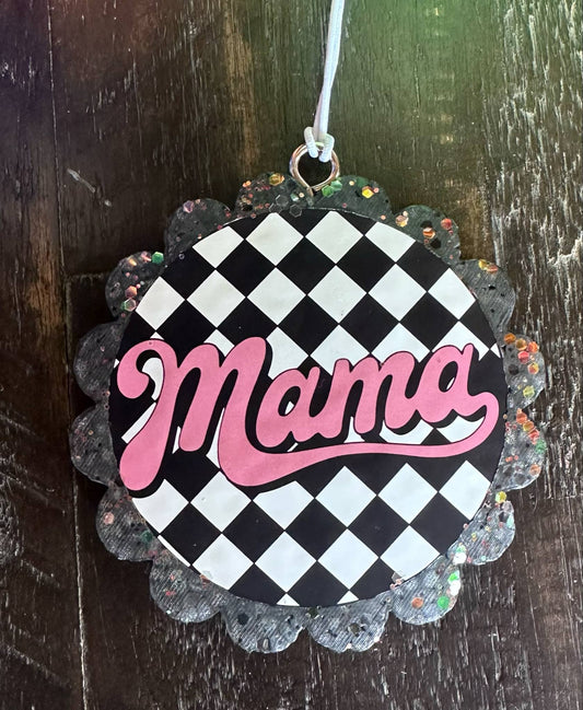 Checkered Mama - Flip Flops