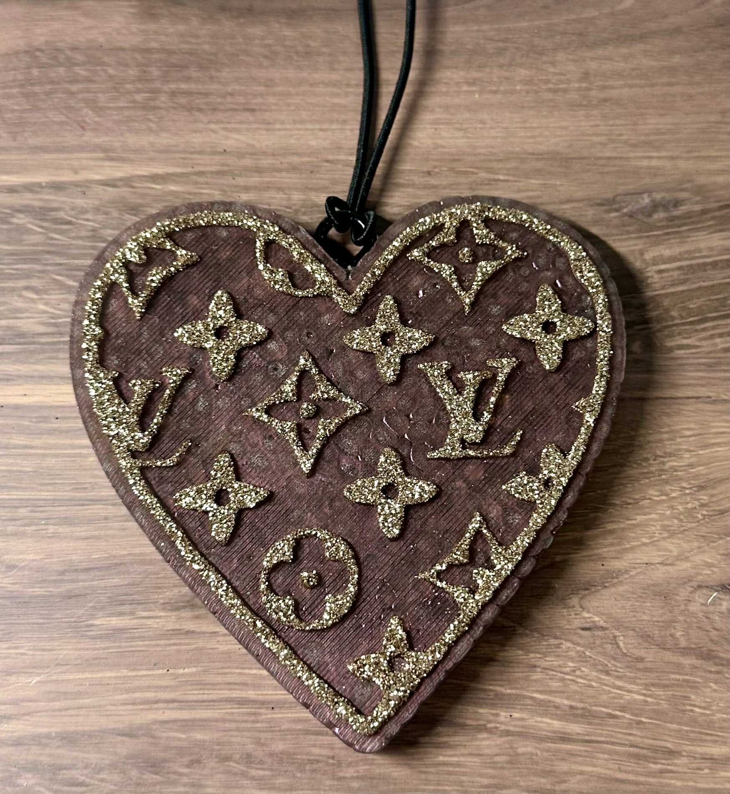 LV Heart - Leather and Lace