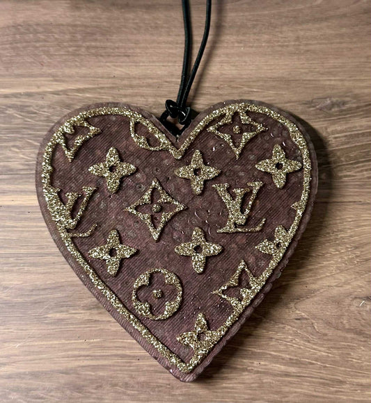 LV Heart - Leather and Lace