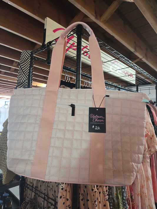 Pink Puffy Purse