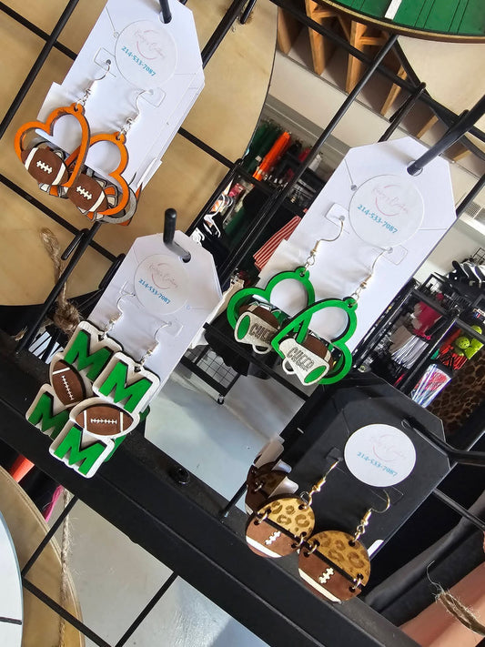 Wood Earrings