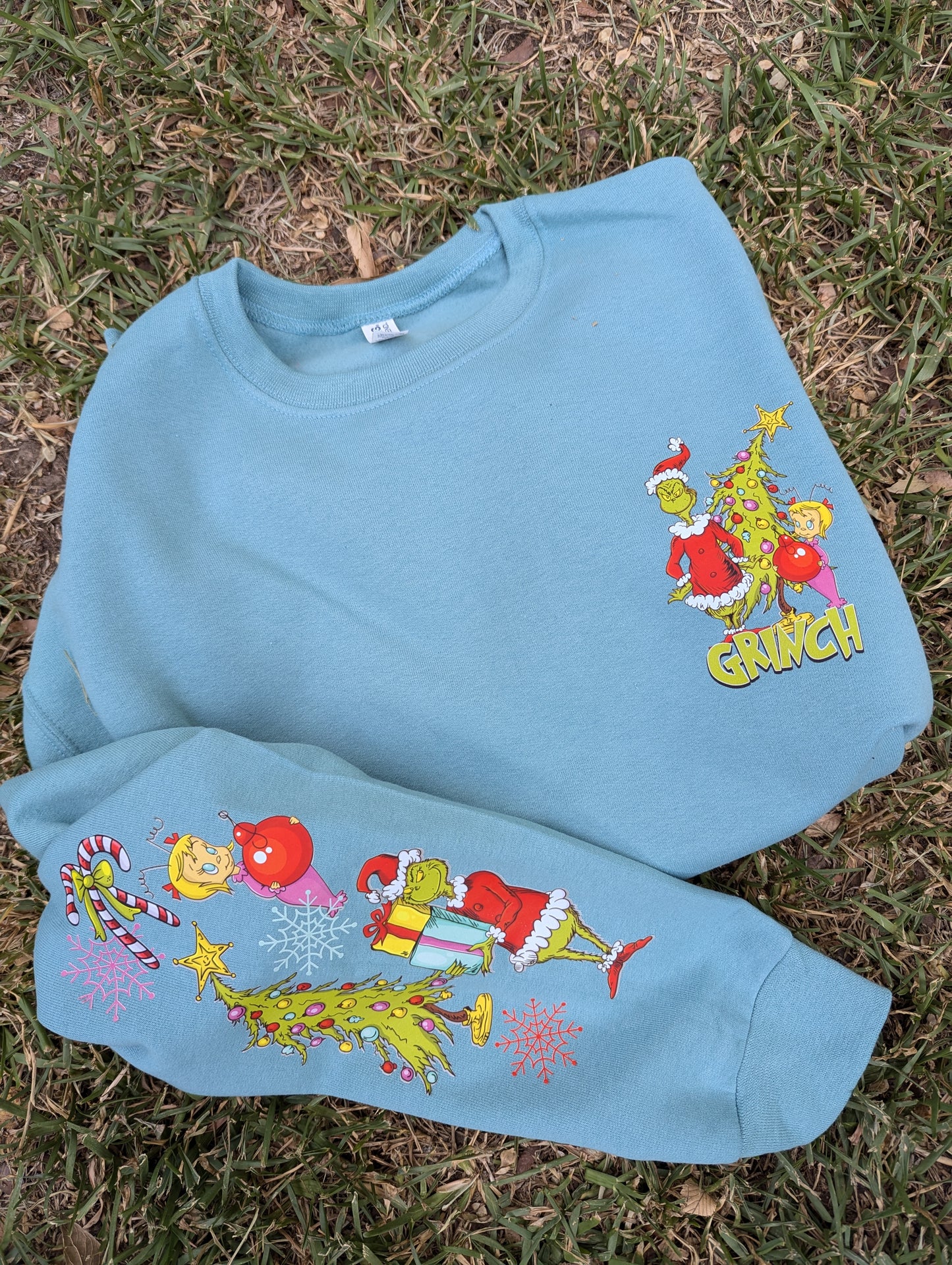 Green Monster Sweatshirt Sleeve