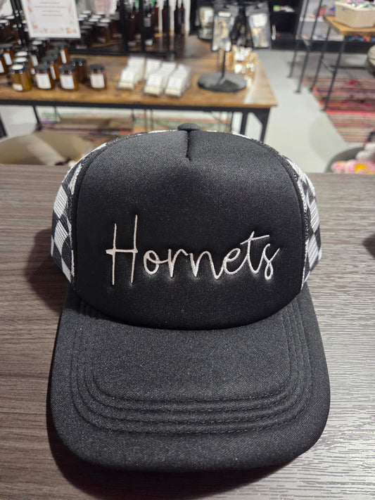 Hornets Checkered Hat