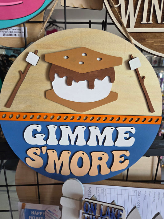 Gimme S'more Sign