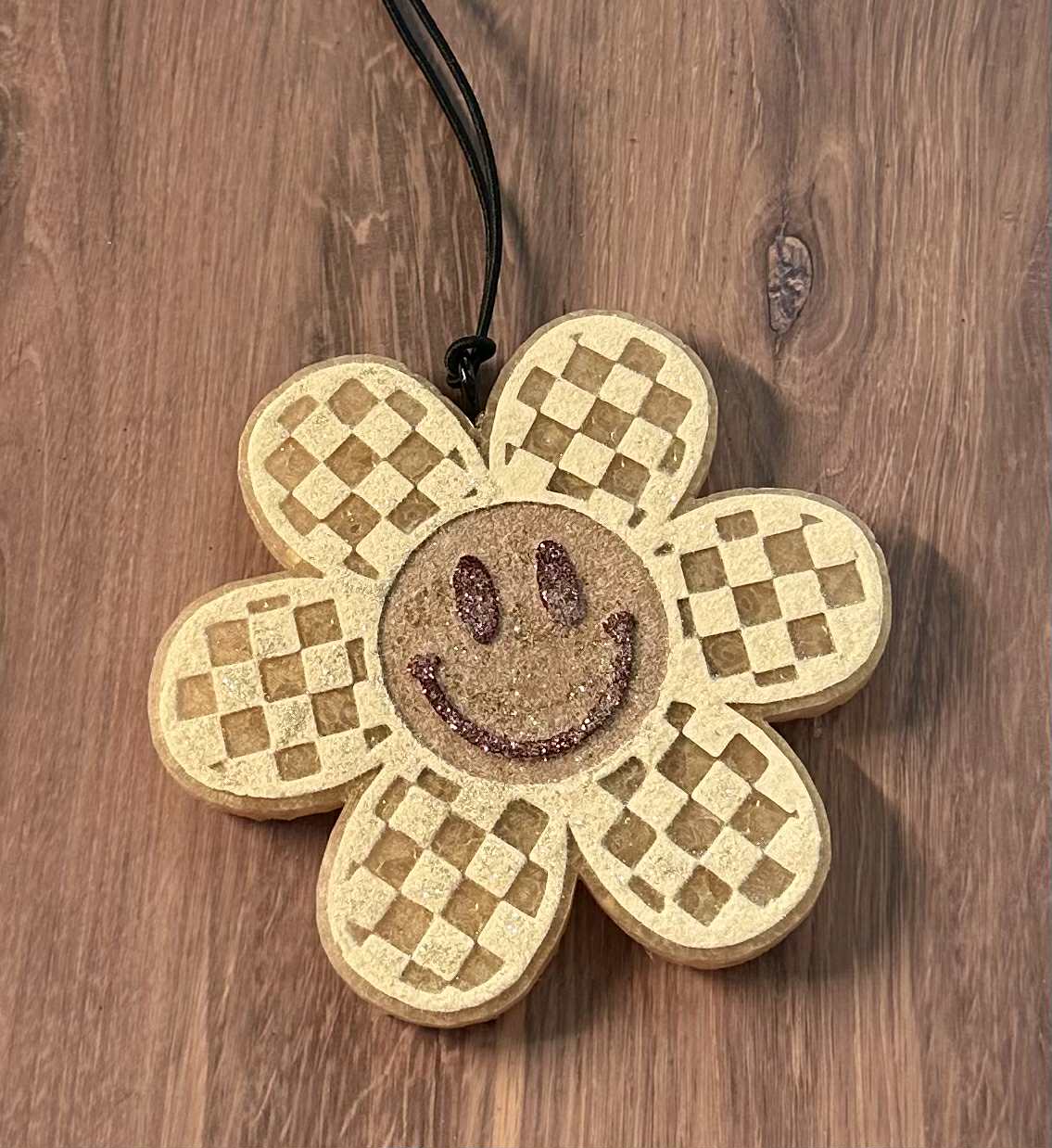 Checkered Flower - Cowboy