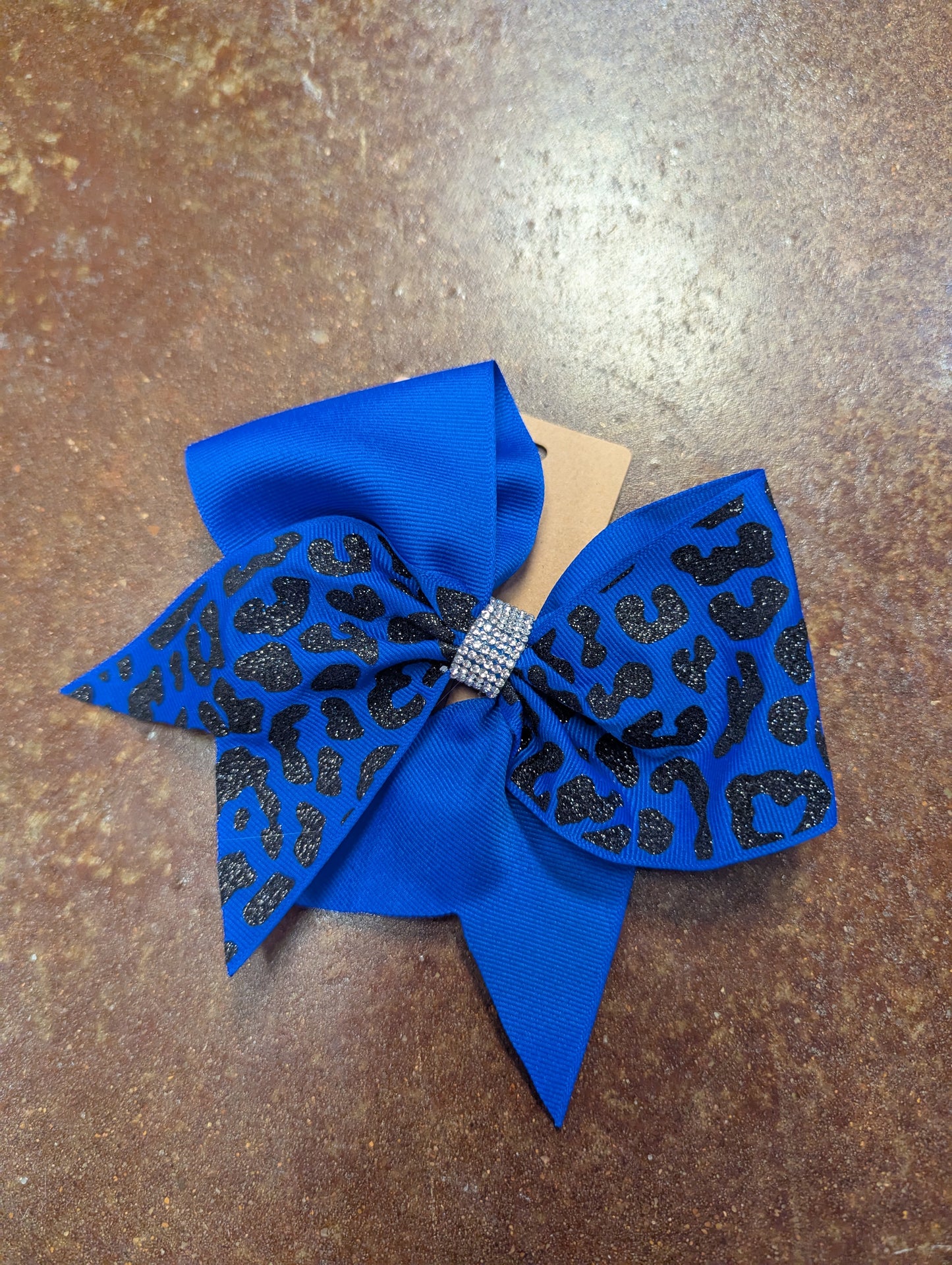 Leopard Ribbon Bow