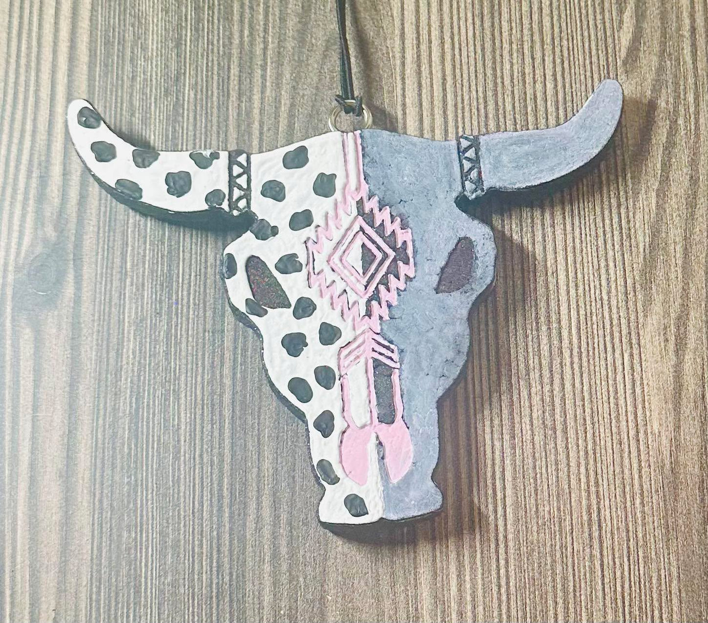 Bull Skull - Leather