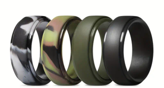 Mens Silicon Rings
