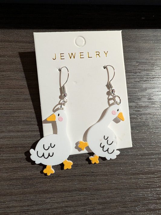 Goose Earrings