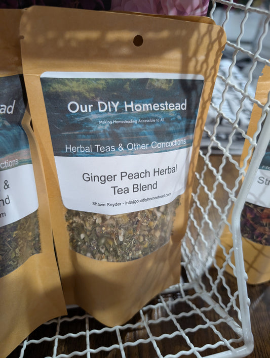 Ginger Peach Tea Blend LG