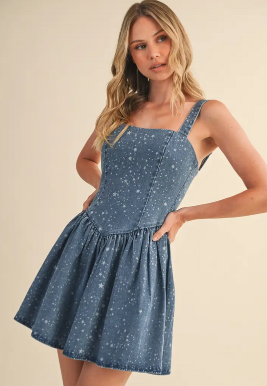 Start Demin Mini Dress