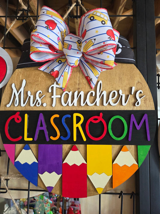 Teacher Door Signs