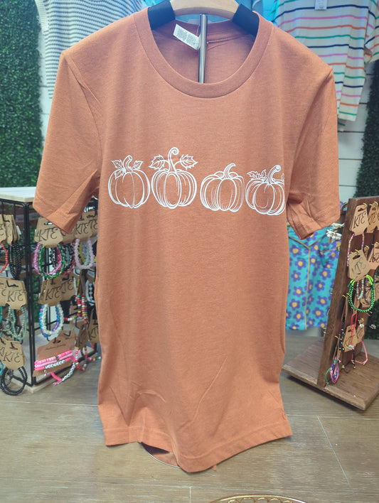 Simple Pumpkin Tee