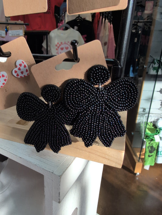 Bead Bow Earring