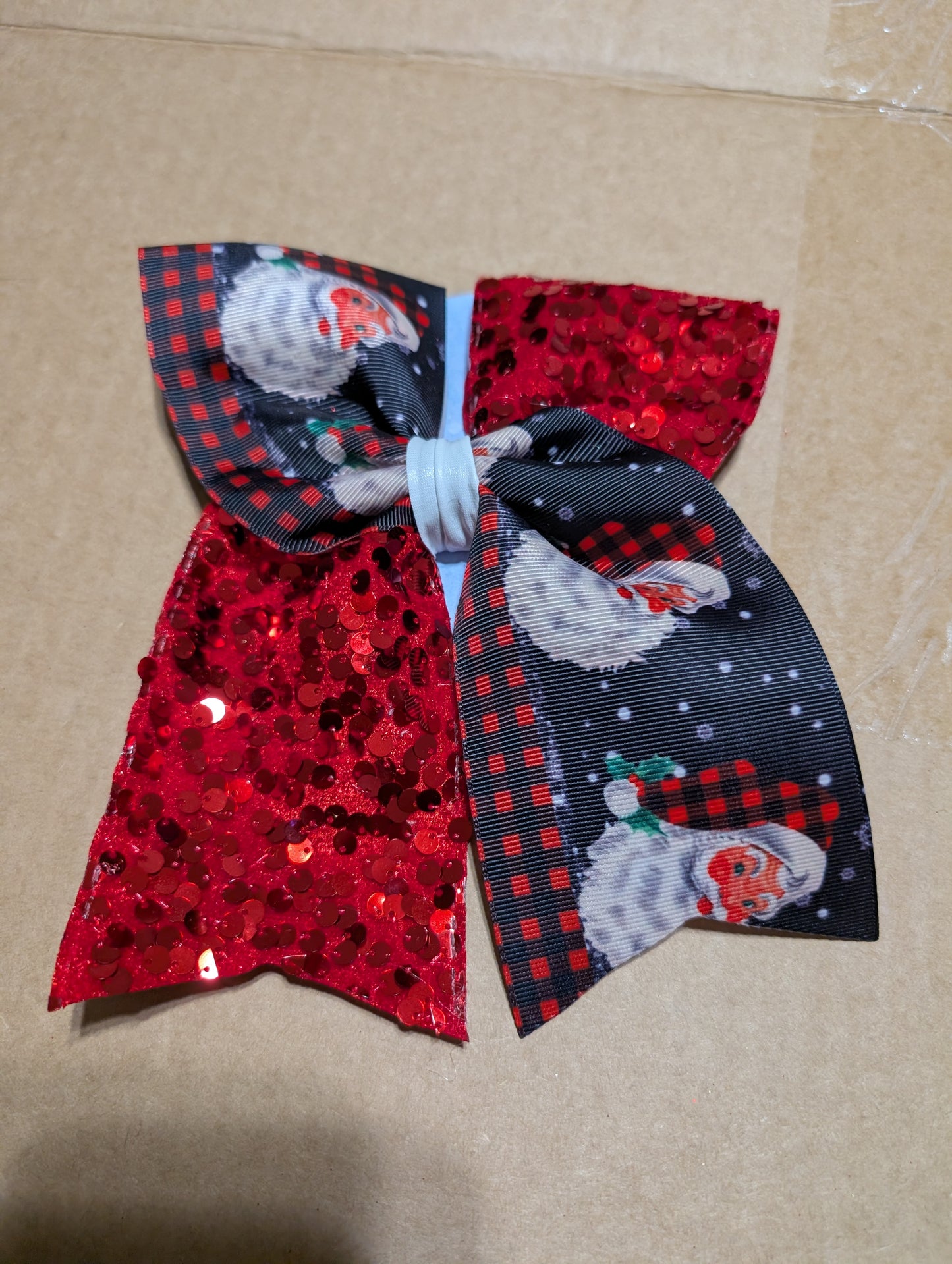 Santa Red Sequin