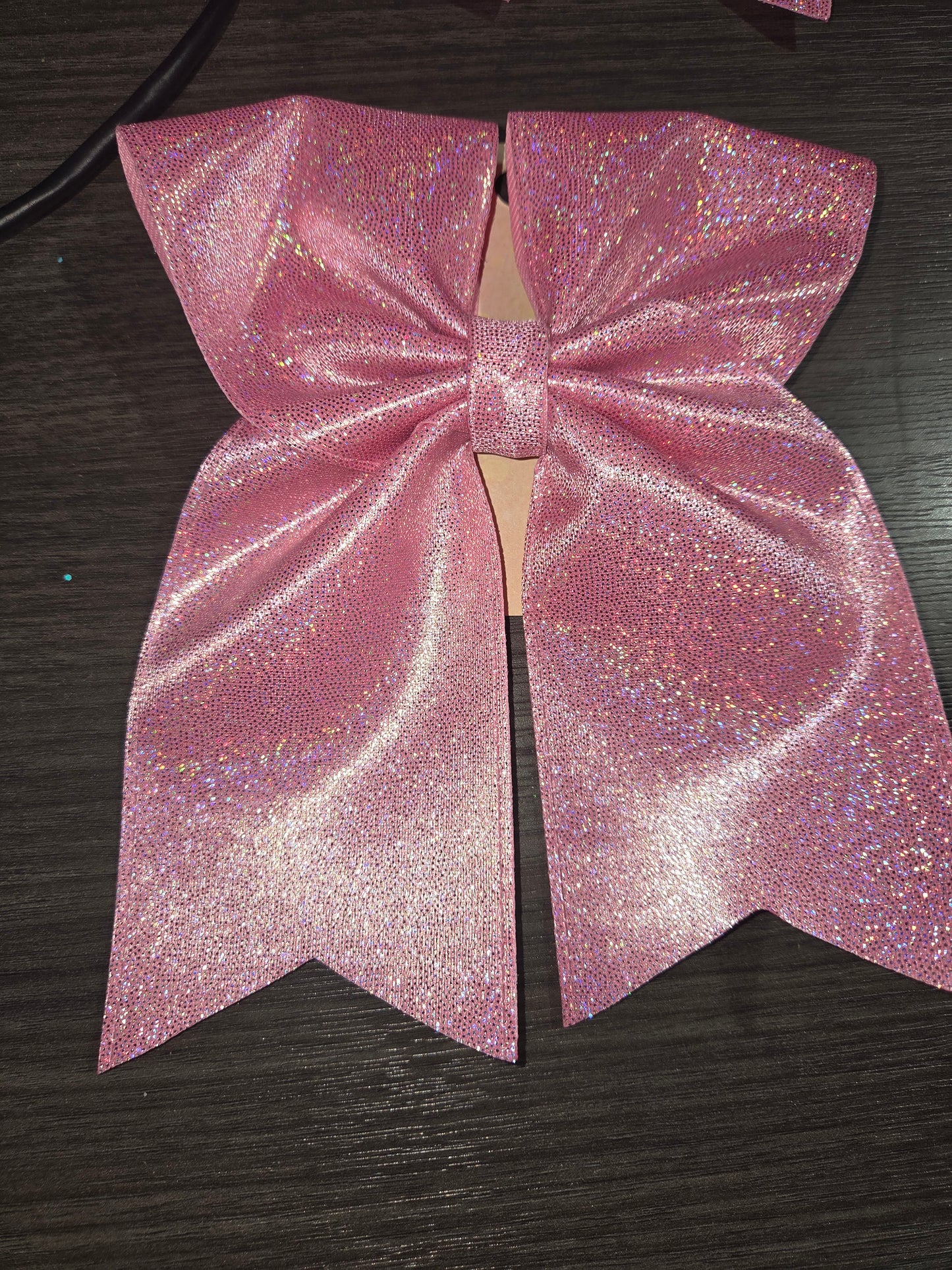 Pink Shimmer Bow