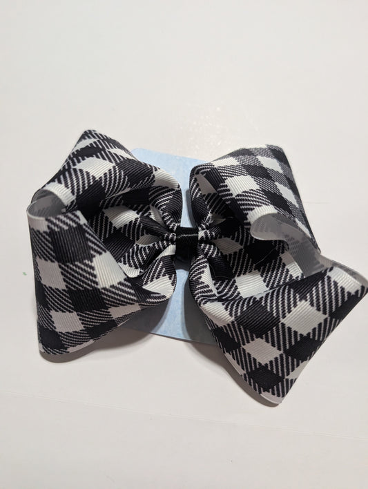 Black White Plaid