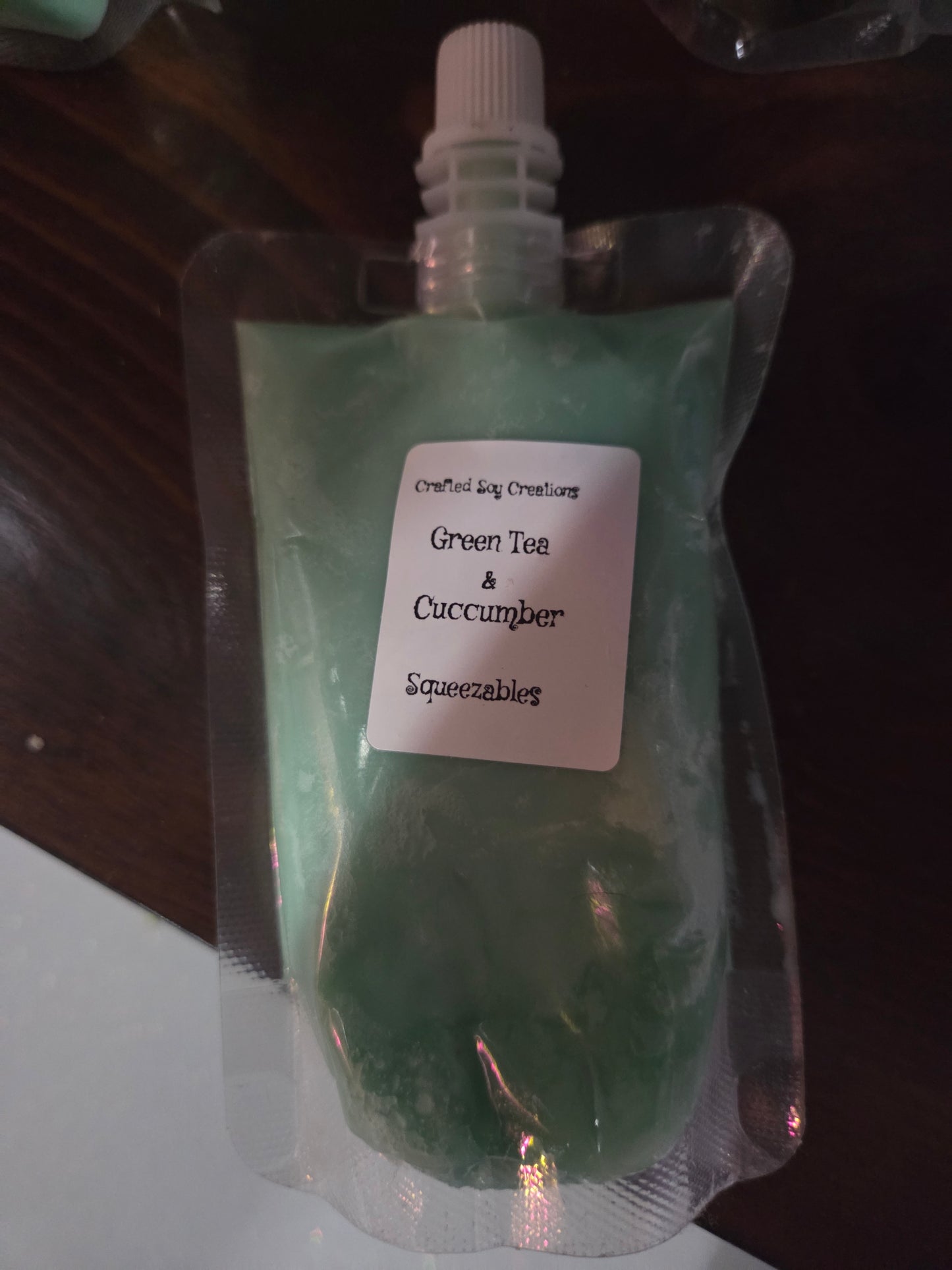 Green Tea & Cucumber Squeezable
