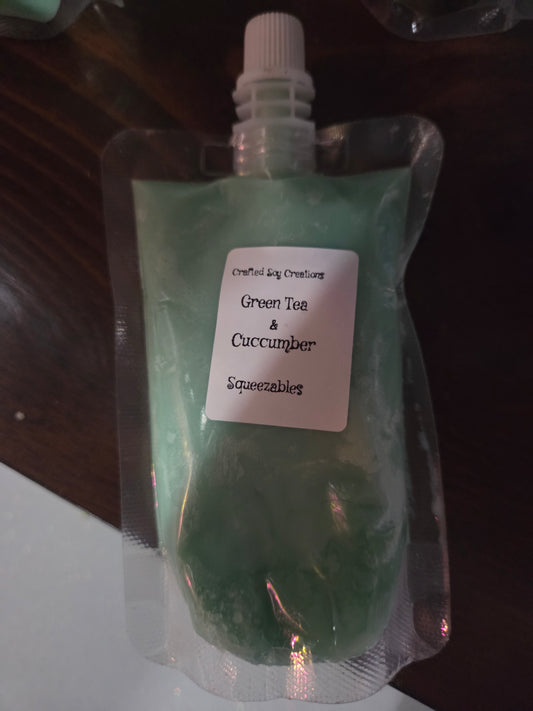 Green Tea & Cucumber Squeezable