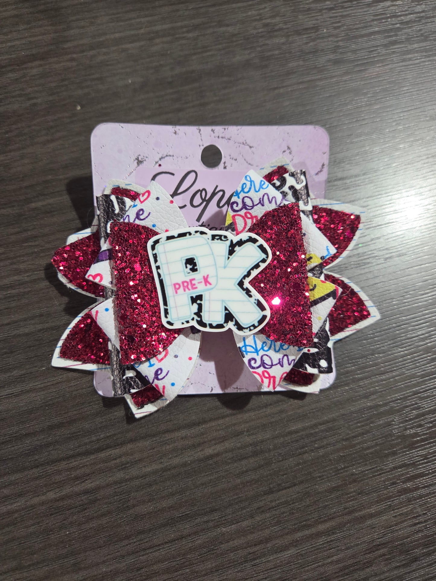 Pre-K Dbl Stack Bow