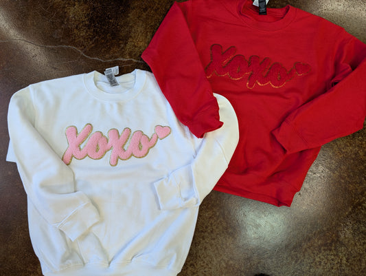 White XOXO Sweatshirt