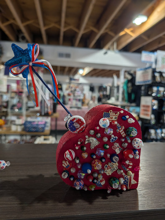 Red Bead Heart