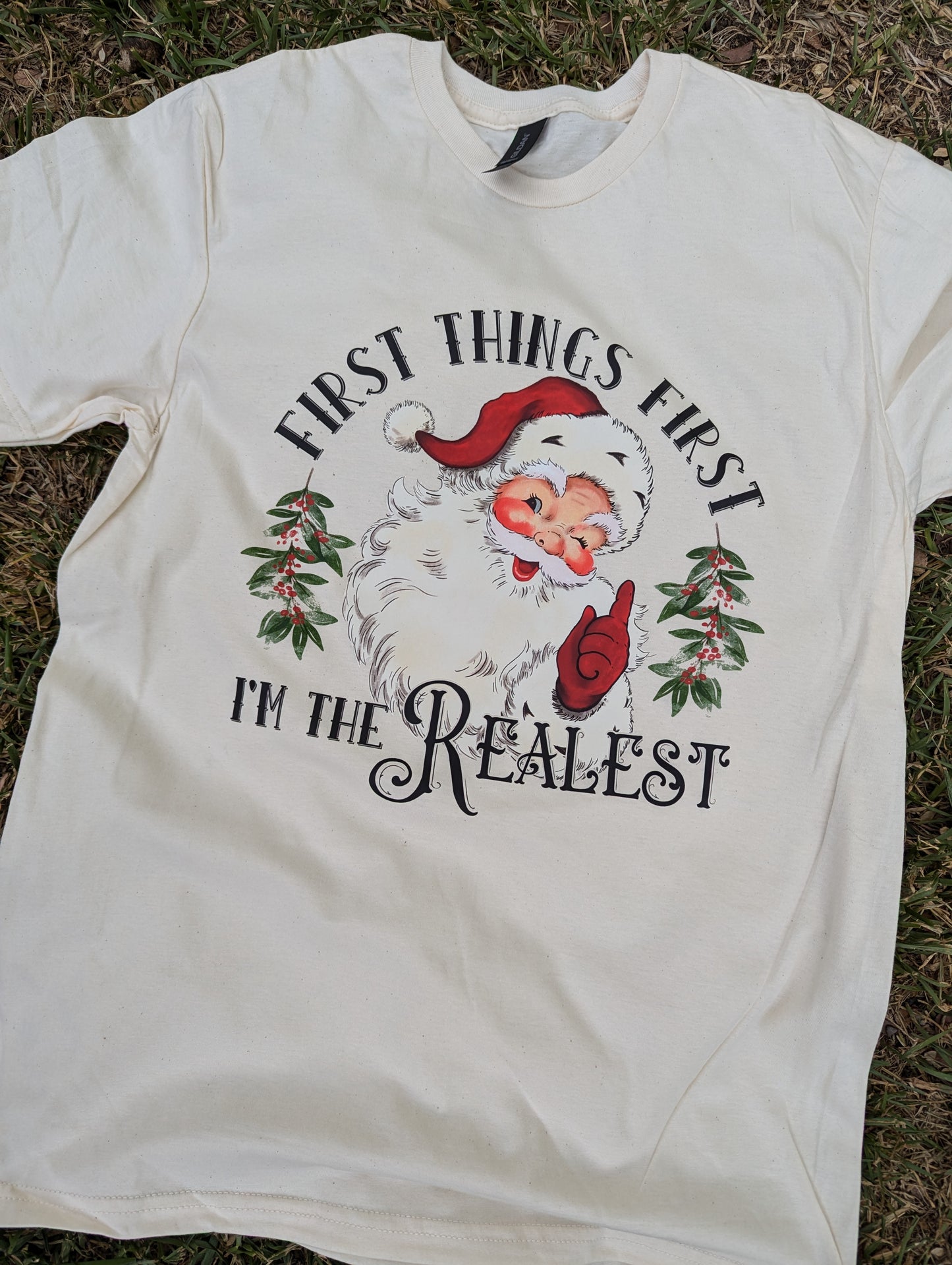 First Things First Santa
