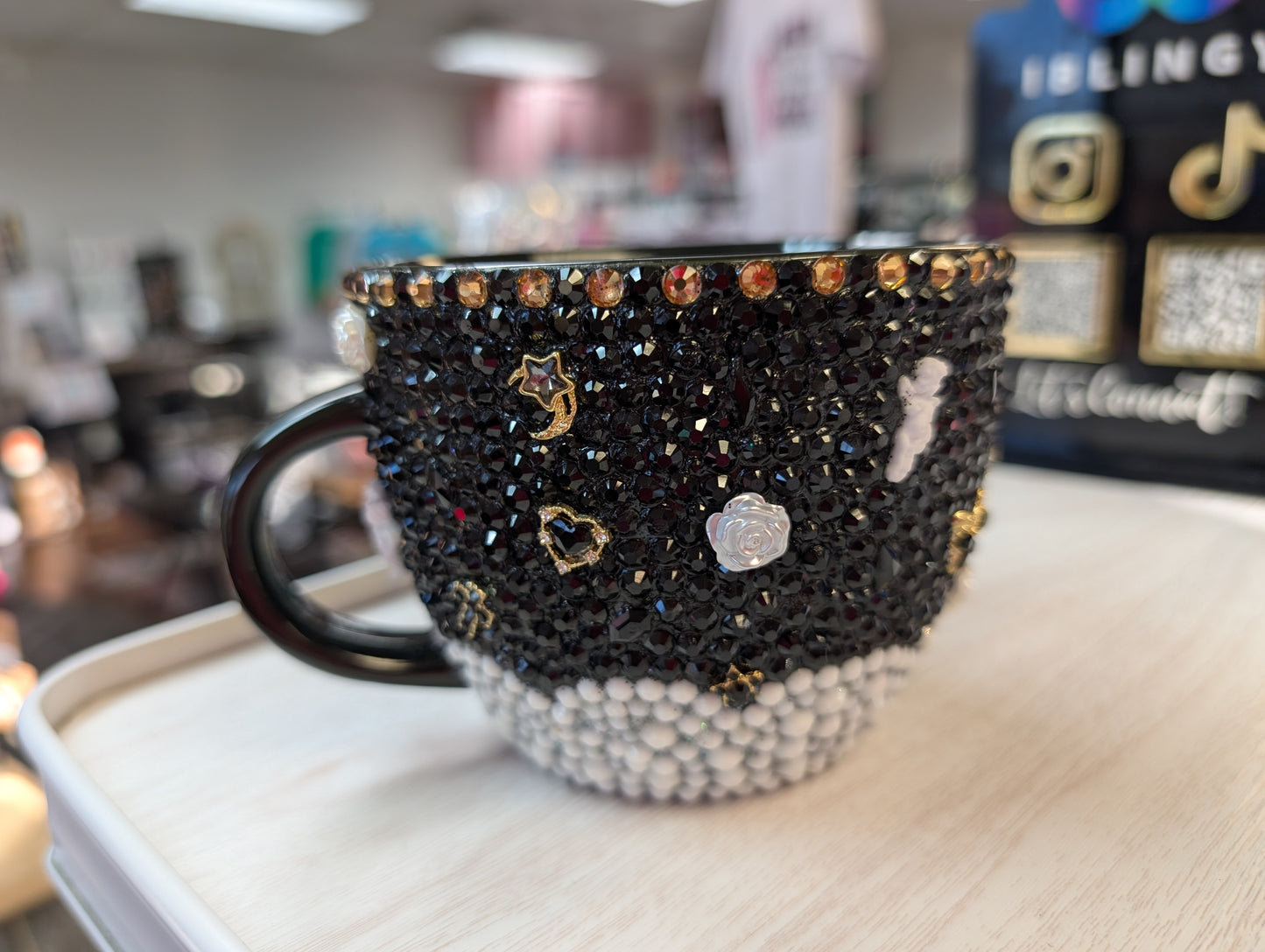 Bling Black Mug